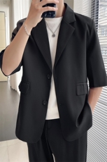 夏季五分小西服男潮流时尚小西装男女可穿得物品质XF003-P70，男装西服，星座210-1