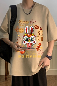 麂皮绒短袖t恤男大码半袖男 JD82299-P25图片