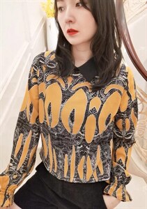 双皱衬衣，其它，赫琳娜