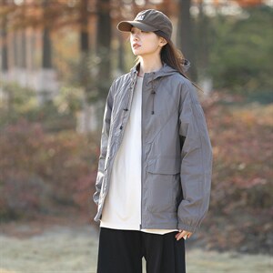 户外防晒衣男士休闲夹克潮流薄款外套潮流春夏款A266-FS001-P35，男装防晒衣，电商A266