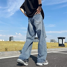 青春流行ins男直筒水洗牛仔裤C983P45，男装牛仔裤，星座1116-2