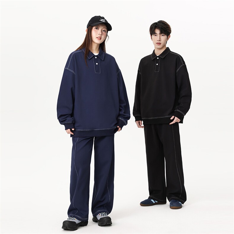 311B-1-9261-P60控118大码元秋季新款休闲卫衣运动情侣套装,男装休闲套装,星座311B-1