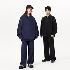 311B-1-9261-P60控118大码元秋季新款休闲卫衣运动情侣套装，男装休闲套装，星座311B-1