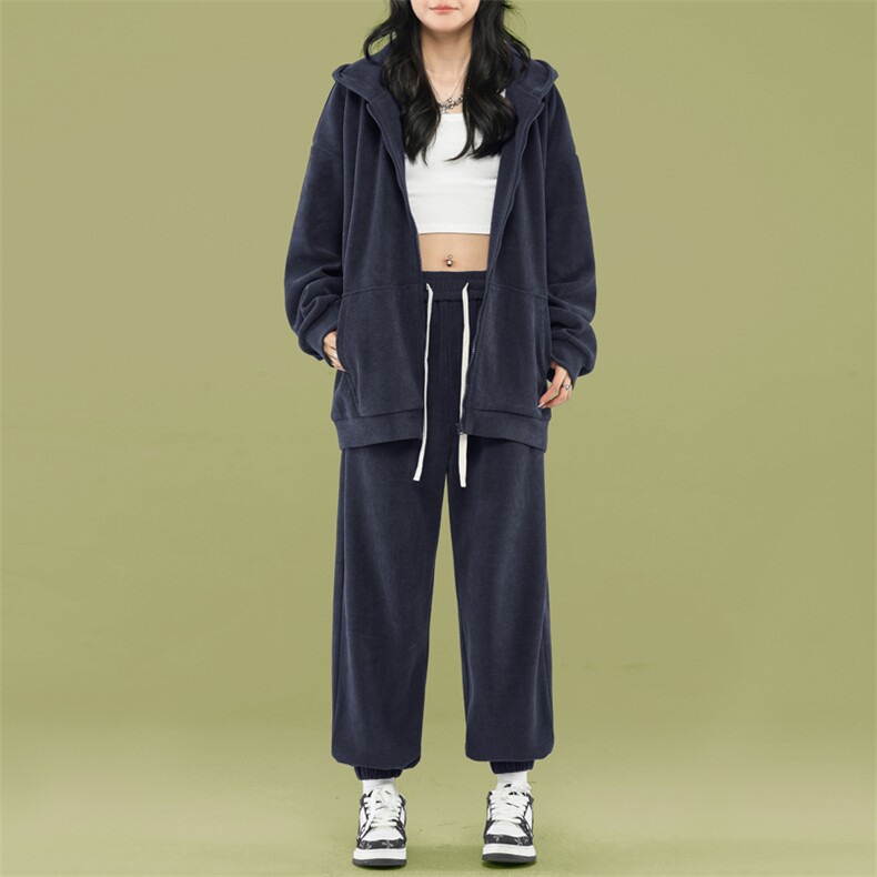 秋冬加绒加厚两件套休闲百搭TZ850常规特批117加绒特批137,男装休闲套装,星座718