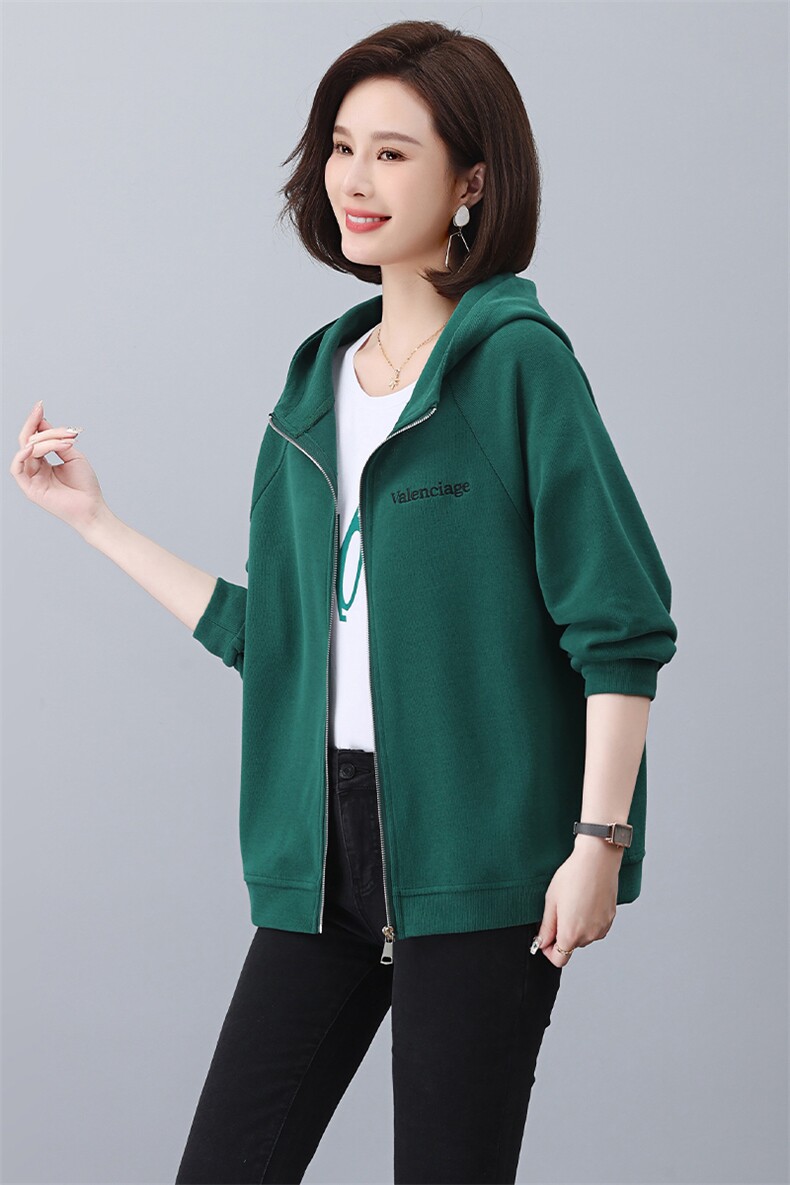 时尚宽松舒适女装卫衣外套百搭显瘦休闲上衣,女装卫衣/绒衫,3200格调