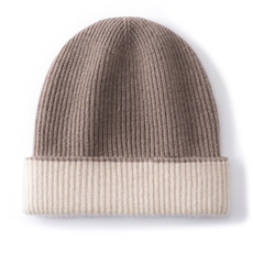 2025年秋季时尚百搭通勤简约休闲双层色帽，帽子，蒙娇羊绒