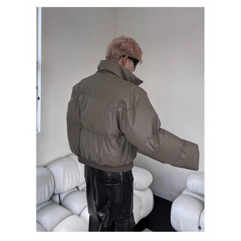 美式复古立领短款加厚棉服外套男女冬季小众高级感cleanfit棉衣潮,男装夹克,星座506A