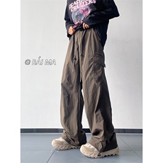 11秋季新款多口袋工装裤百搭显瘦降落伞兵裤子XZ211-1-K2348-P60，男装工装外套，星座211-1
