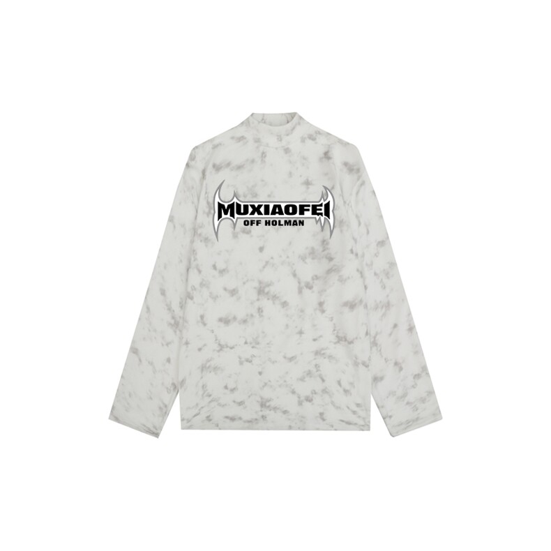260克重磅扎染德绒半高领打底衫【有货】HD019-DR25372RB-P25图片