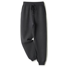 2025秋冬百搭时尚加厚空气层收口裤子，男装休闲裤，盛欣羊绒