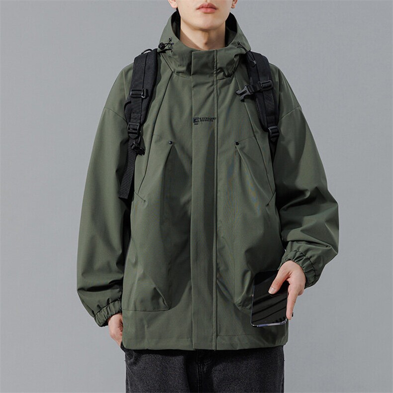 秋季现货户外夹克男冲锋衣外套DSA157B-JK745-P68,男装夹克,电商A157B