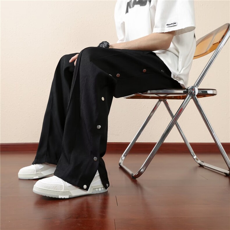 裤子男士潮牌束脚工装休闲长裤高街潮ins运动卫裤GKL52-P38,男装休闲裤,星座1109-3