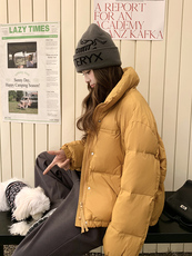【新款现货】短款韩系黄色羽绒服082-6622P225K328，女装羽绒服，浙宝192（原082）