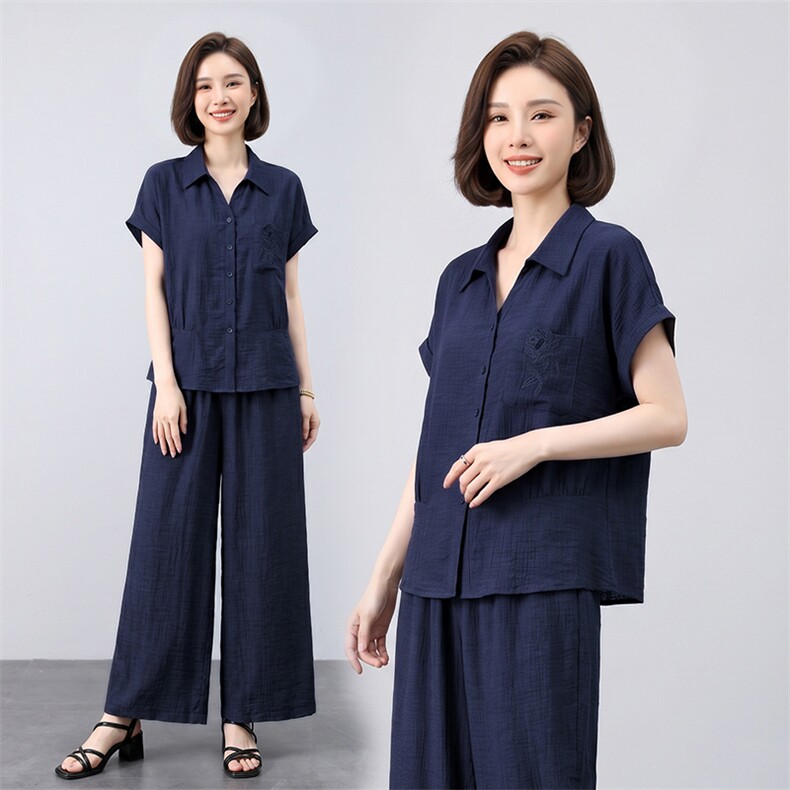 套装女夏季优雅两件套,女装套装/套裙,曼沙奕珂