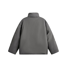 2025冬款PU皮立领双开拉链羽绒服-5622-348，男装羽绒服，电商S012（CATTEE）