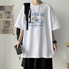港风室内夏季短袖T恤A502-P25,男装T恤,星座414-3