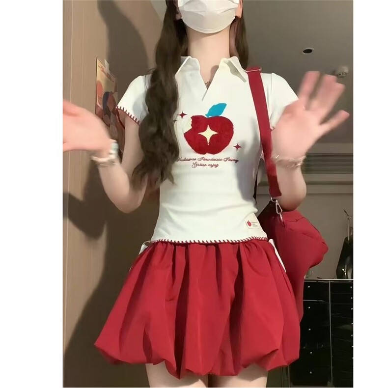 H0910-P35实价#订标+手工穿线+毛巾绣修身显瘦短袖T恤,女装T恤,星座617A-2