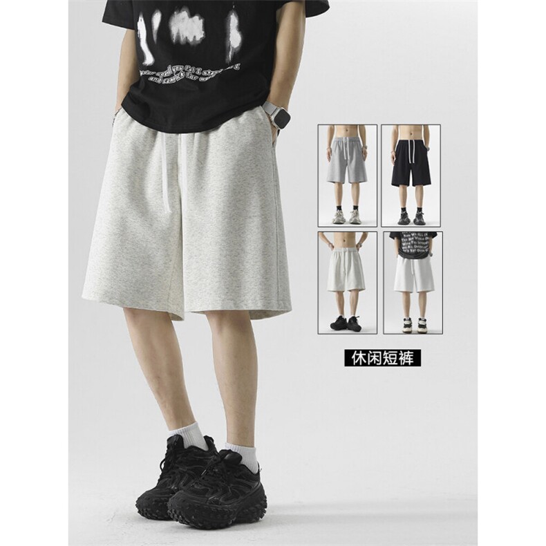 慵懒小香风卫裤宽松百搭休闲时尚运动短裤TP51:12：29.9，男装休闲裤，星座718-1