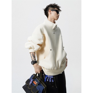 706-LK3580-P65  特P  现货  高质量 冬季男士加绒半拉链立领卫衣图片