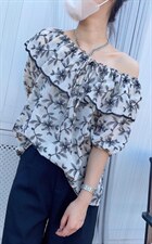 一字肩小衫，其它，麦缇诺