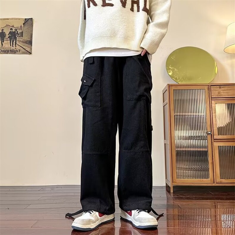 男秋季新款港风工装休闲裤A916P45,男装休闲裤,星座1116-2