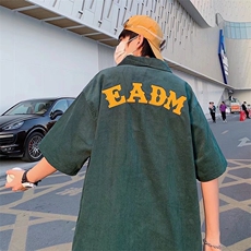 复古POLO衫上衣高街POLO刺绣短袖HT81P32，男装Polo衫，星座1116-2