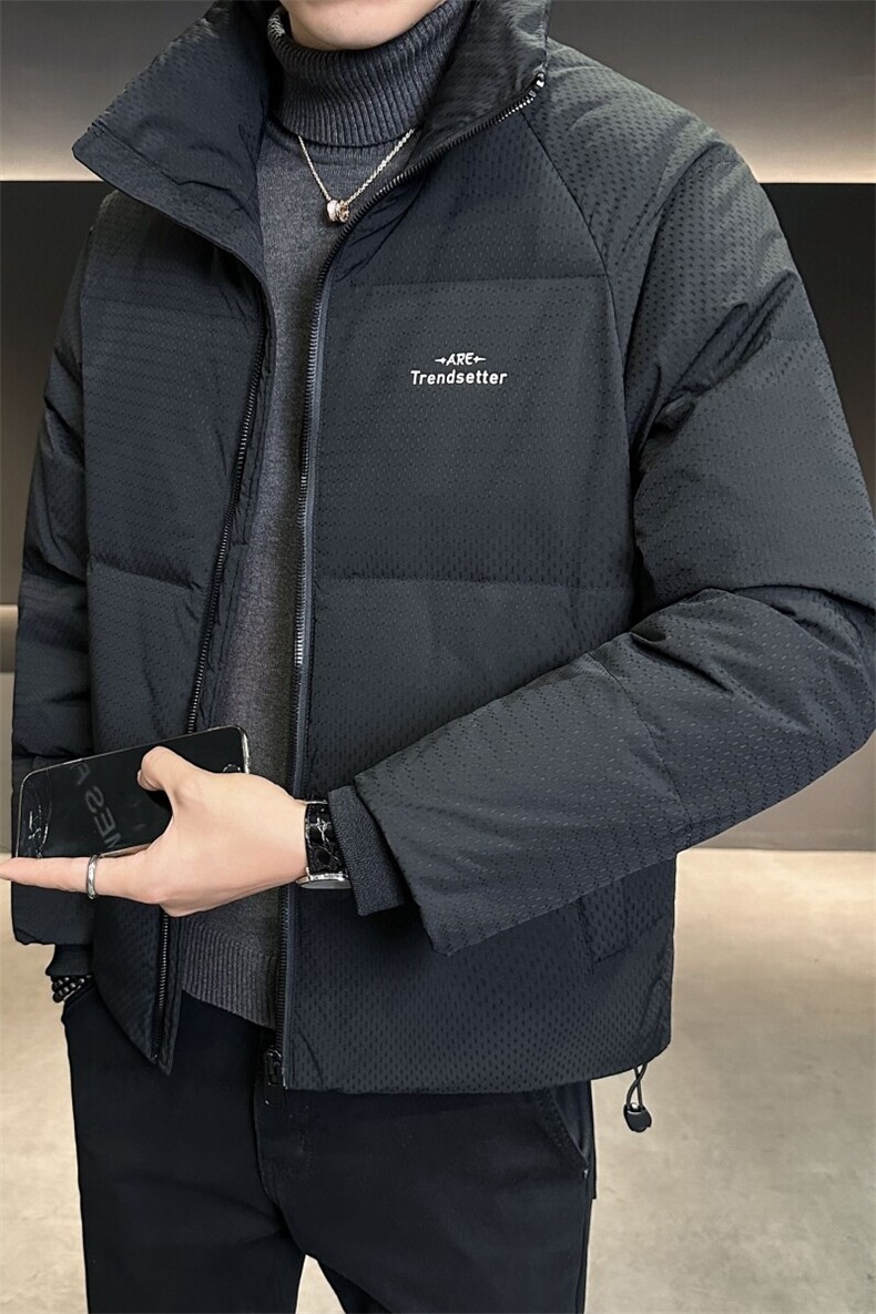 2024新款男士立领羽绒服帅气冬装防寒保暖外套B240-YR28865-P175,男装羽绒服,电商B240