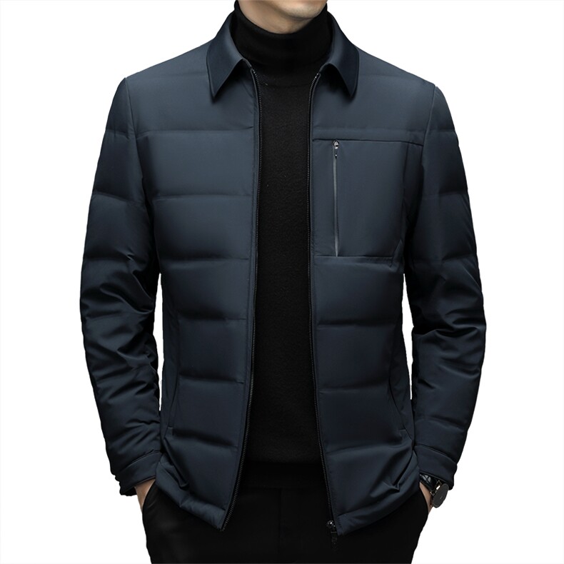 CSYR92358钱塘2020-2冬季厚款商务休闲简约中年男士羽绒服P220,男装羽绒服,钱塘207-2