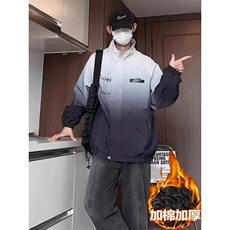 新中式短款棉服男女冬季飞机扣设计立领工装棉衣情侣装外套，男装棉衣，四季星座505