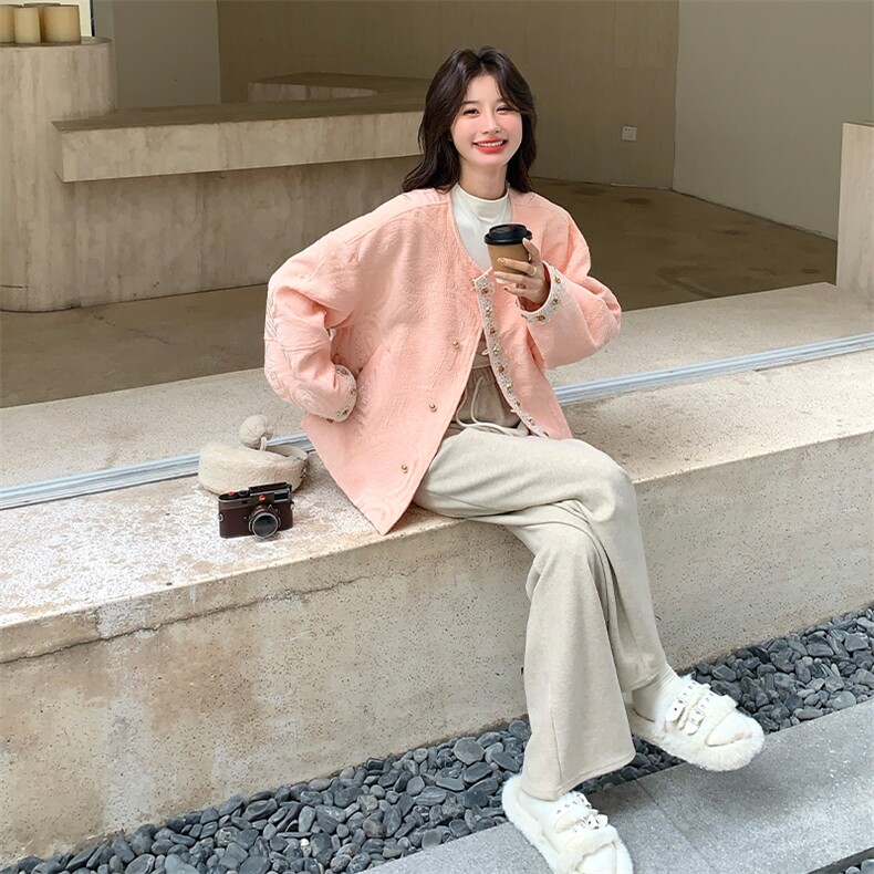 现货数据款新中式加棉2C277-9508-P200-K298,女装棉衣/棉服,2C277