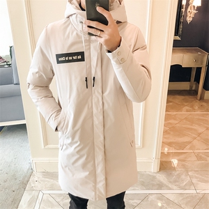 中长款冬季外套2020棉衣男韩版潮流保暖连帽衣服 C301-MY03-P178图片