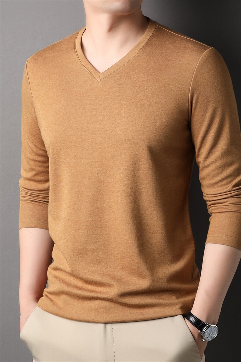 AG88152钱塘2020-3春季新款中年男士时尚休闲长袖T桖高品质P53,男装T恤,钱塘207-3