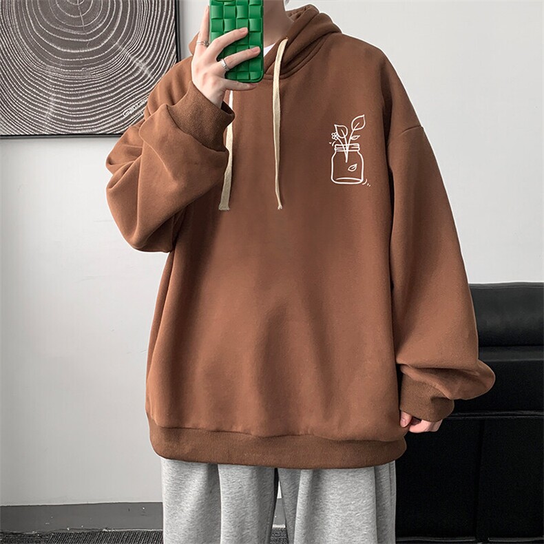 连帽卫衣男大码胖子帽衫大号运动服WY2430-P35,男装卫衣,电商A040