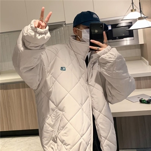 美式复古冬季男生棉衣棉服冬款外套秋冬保暖加厚简约新款港风潮图片