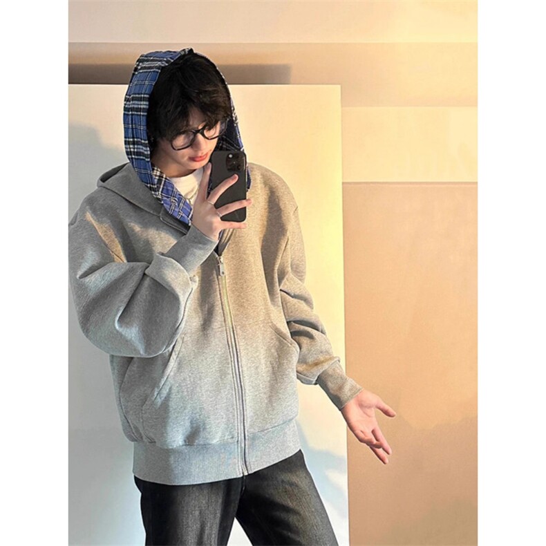 04秋冬新款潮牌时尚夹两件格子拼接上衣外套-WT210-网络图,女装短外套,星座1002-2