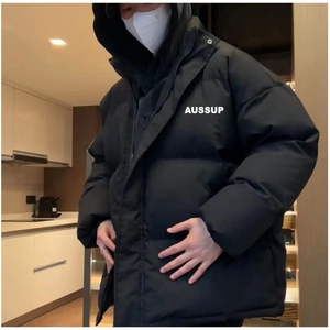 ins原宿文艺日系简约慵懒百搭潮流流行高质量防水棉服新款气质图片
