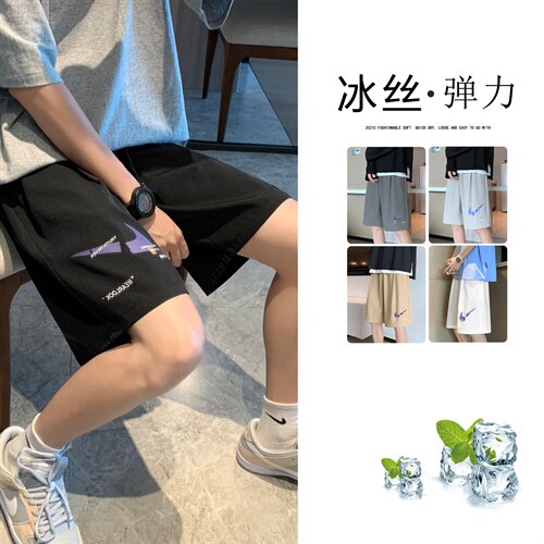 夏季新款运动短裤韩版宽松直筒裤男生休闲五分裤  DK520-特批20图片