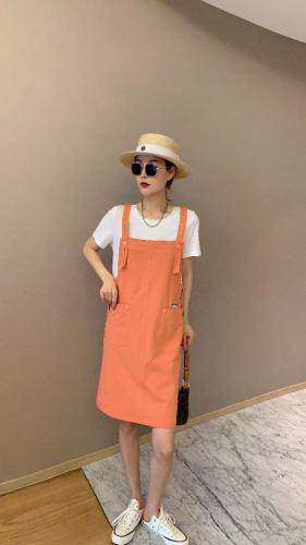 假两件套连衣裙，女装连衣裙，迷乐田子