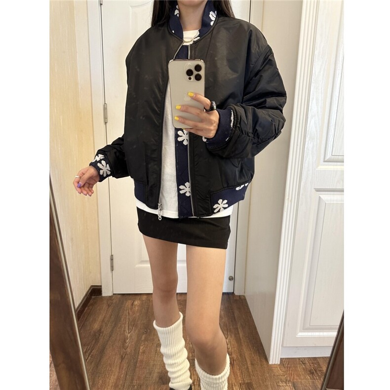 现货网图提花bomber短款外套男飞行夹克cleanfit潮牌棒球服,男装夹克,星座807-3