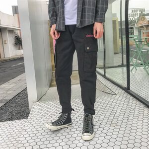 19春夏男新款港风收脚裤子714-3fv图片