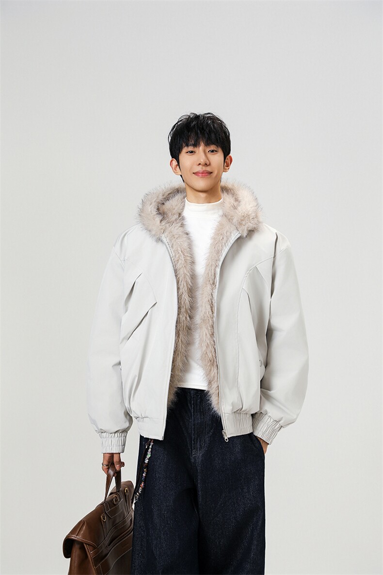 无影墙秋冬新品座山雕夹克男美式复古解构加绒棉服-A2332P105,男装夹克,电商B241