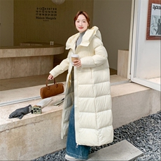 2025现货长款羽绒服210-3293-P370-4682025年冬季长款有帽不可拆，女装羽绒服，浙宝210（原浙宝191）