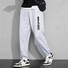 休闲裤男22秋冬新款舒适百搭运动裤潮牌修身工装裤学生卫裤Z918，男装休闲裤，星座815-2