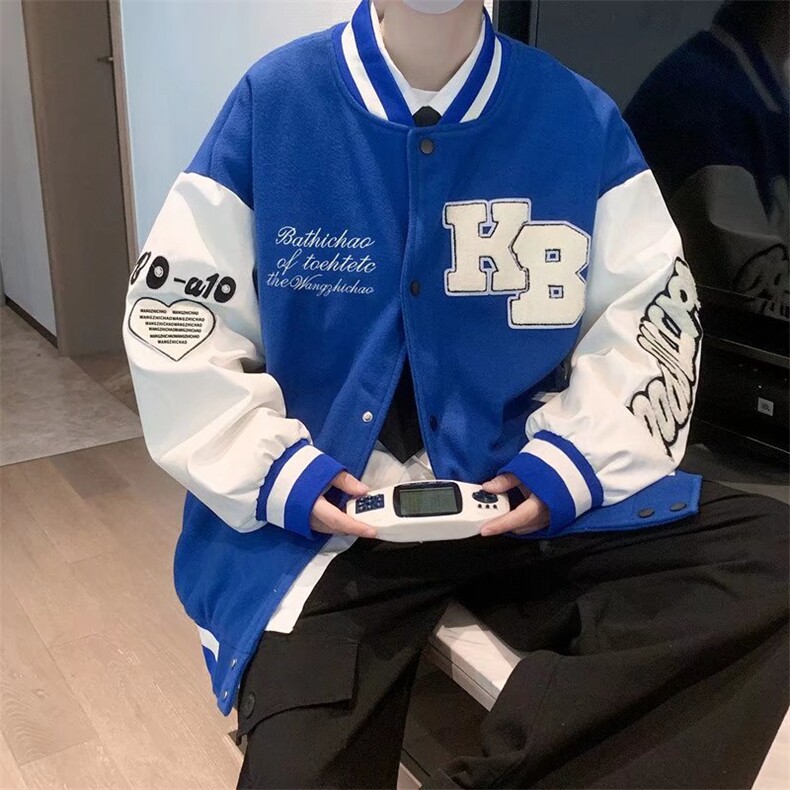 男秋季2023新款长袖夹克外套棒球服C1051P65,男装夹克,星座1116-2