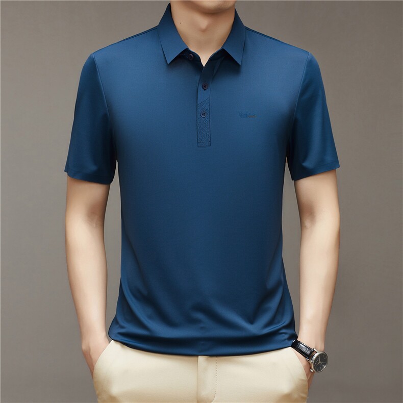 BGW509802春夏男士新款短袖T恤青年修身翻领体恤休闲POLO衫图片