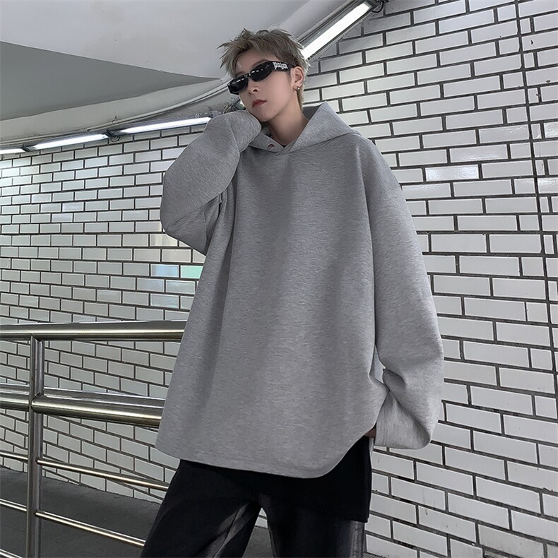 2024新款连帽卫衣男秋冬季潮牌高级感oversize休闲外套W7946-P45,男装卫衣,星座512-4