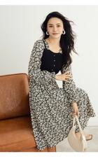 【现货】22秋季新品针织拼接雪纺连衣裙，女装连衣裙，"JINI PIUS及加"