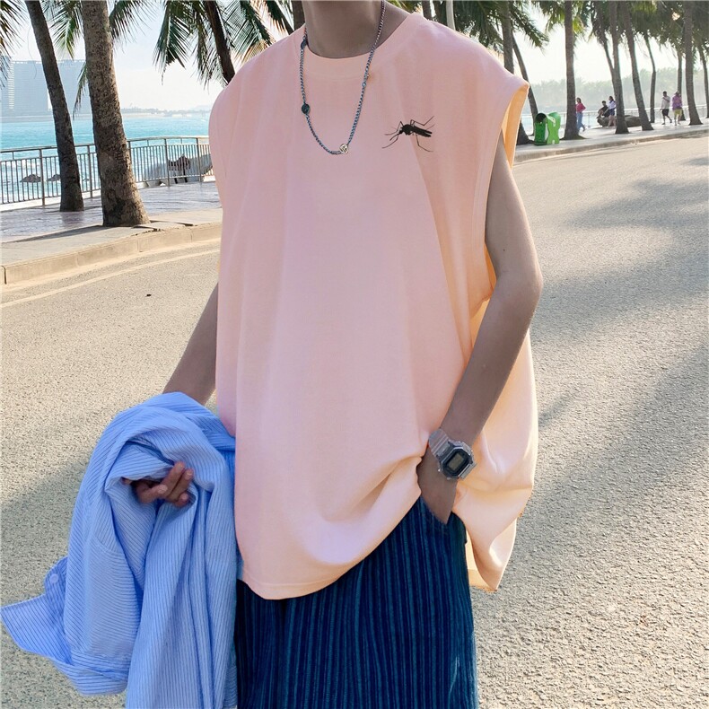 量大图低自动【有货】纯棉背心HD019-1-BX2556-P20，男装背心/马甲，电商019-1