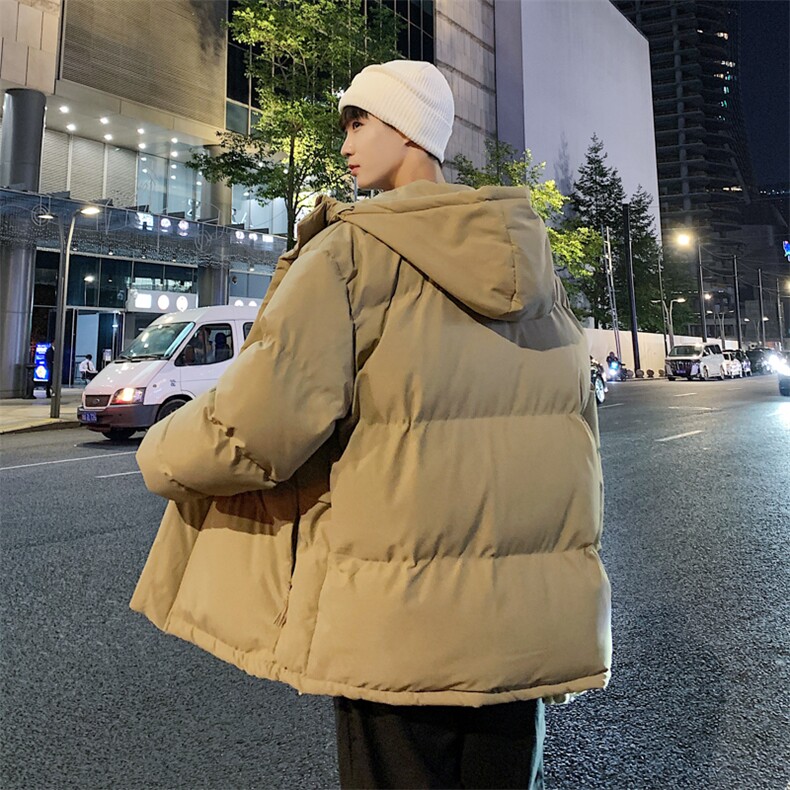 港风2026新品冬季宽松情侣装男装棉衣棉服冬装加厚外套D002-P105,男装棉衣,星座717