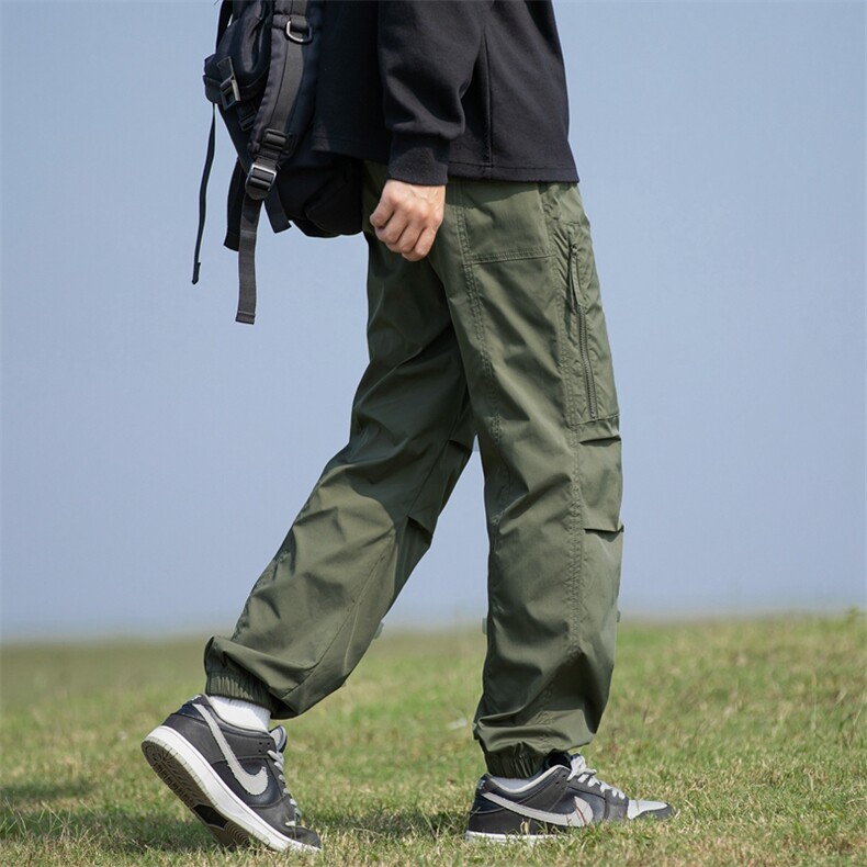 工装裤男春秋款潮牌山系机能冲锋长裤登山运动休闲裤K3507特P48,男装休闲裤,星座309（原A406）